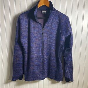 Women’s Columbia XL Purple Quarter-Zip Sweater